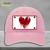 Bloody Heart Novelty License Plate Hat HAT-MLP-14538