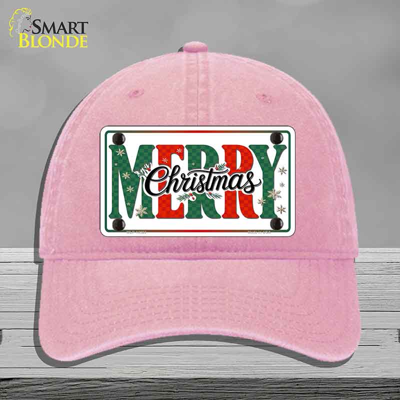 Merry Christmas Novelty License Plate Hat HAT-MLP-14563