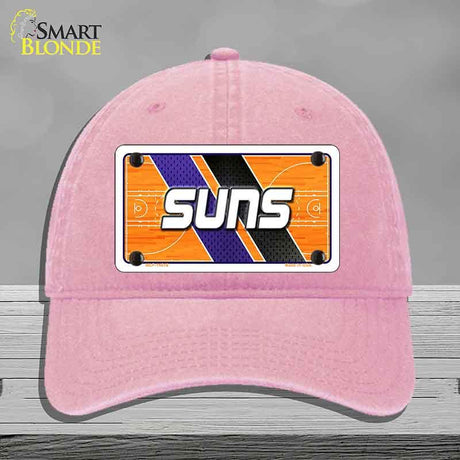 SUNS Graphic Novelty License Plate Hat HAT-MLP-14618 Unconstructed Cotton Pink