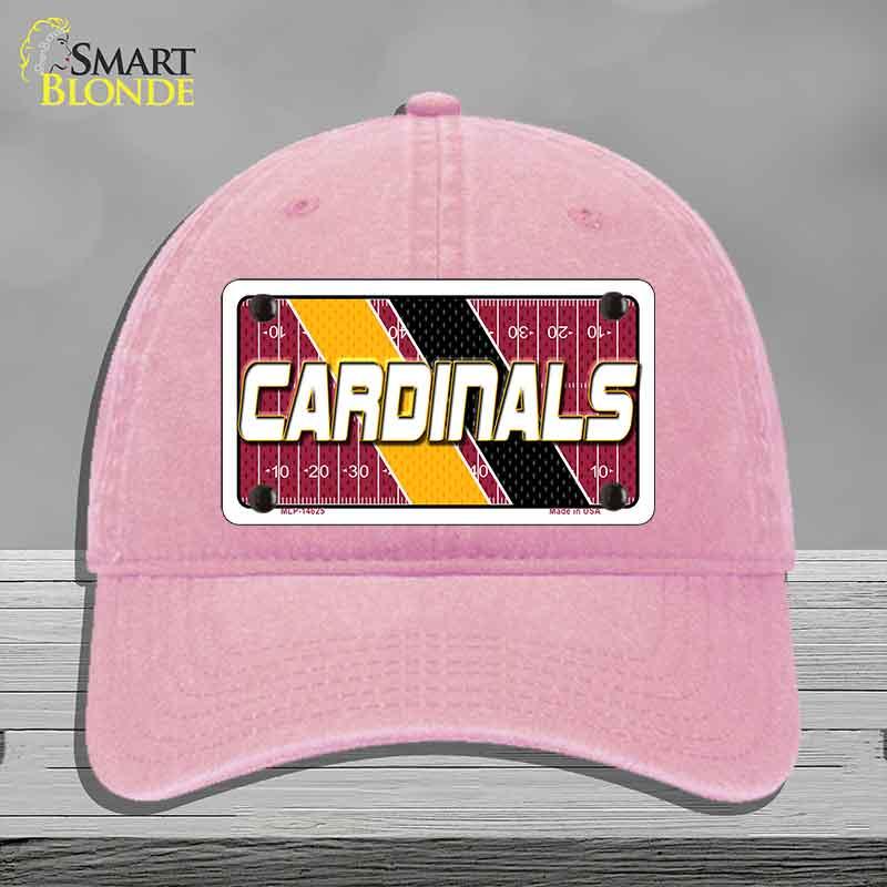 CARDINALS Graphic Novelty License Plate Hat HAT-MLP-14625 Unconstructed Cotton Pink