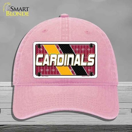 CARDINALS Graphic Novelty License Plate Hat HAT-MLP-14625 Unconstructed Cotton Pink