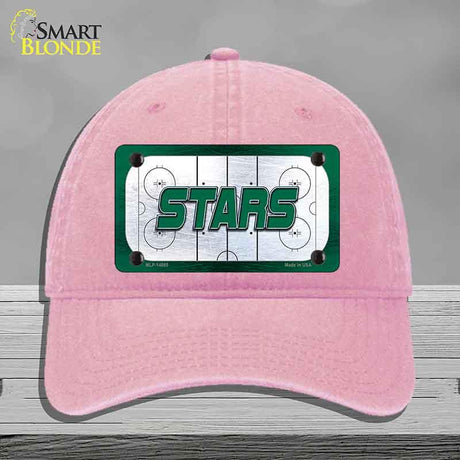 STARS Graphic Novelty License Plate Hat HAT-MLP-14665 Unconstructed Cotton Pink