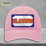 ISLANDERS Graphic Novelty License Plate Hat HAT-MLP-14674 Unconstructed Cotton Pink