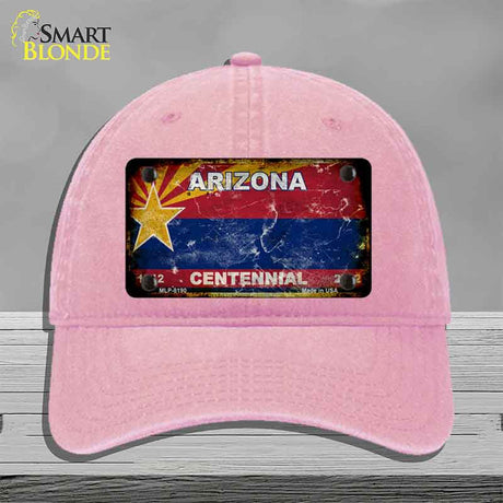 Arizona Centennial State Rusty Novelty License Plate Hat HAT-MLP-8190