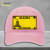 Alaska Dont Tread On Me Novelty License Plate Hat HAT-MLP-8834