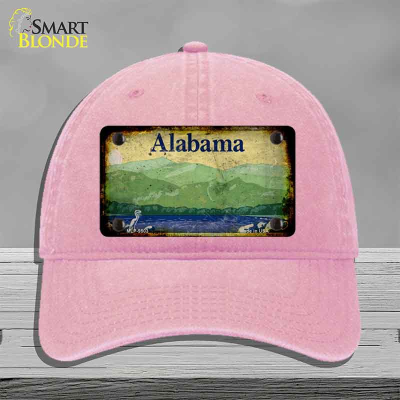 Alabama Rusty Novelty License Plate Hat HAT-MLP-9503