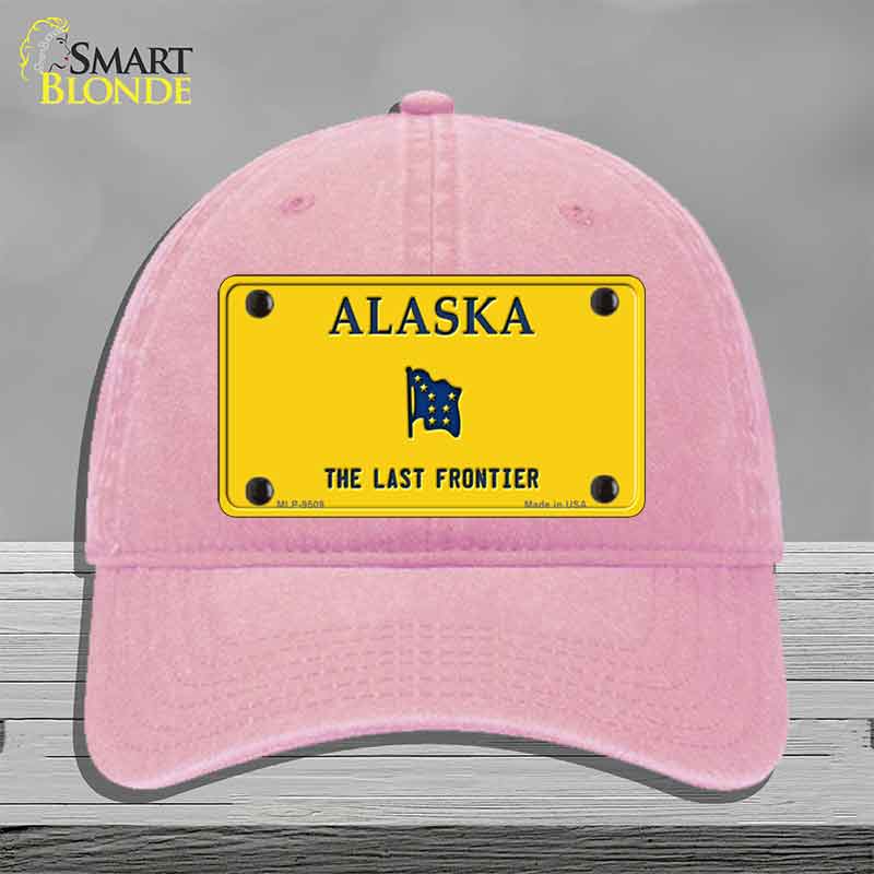 Alaska Novelty License Plate Hat HAT-MLP-9509