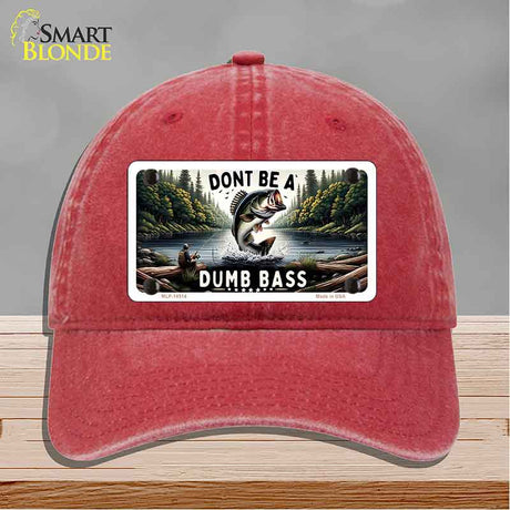 Dont Be a Dumb Bass Novelty License Plate Hat HAT-MLP-14513