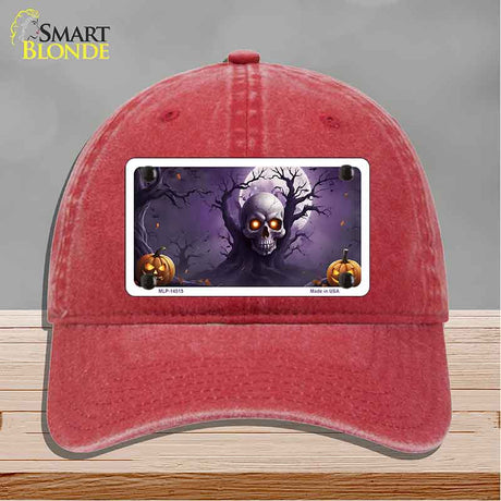 The Haunted Skull Tree Novelty License Plate Hat HAT-MLP-14515