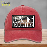 Gods Country Novelty License Plate Hat HAT-MLP-14517