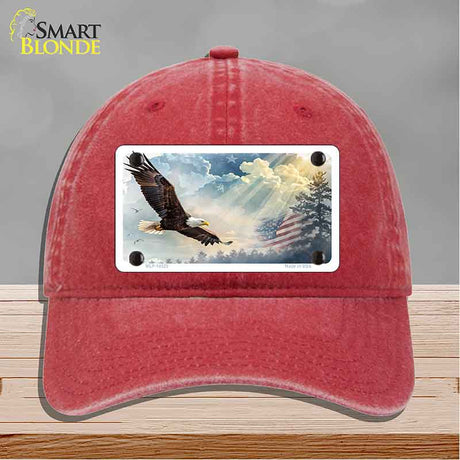 Sunrays & Eagle Novelty License Plate Hat HAT-MLP-14520