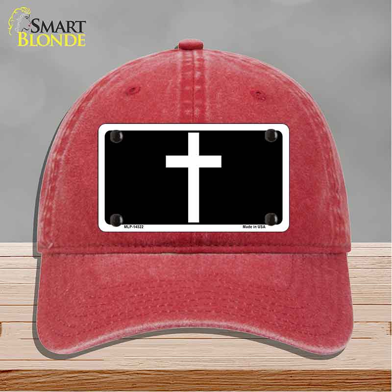 Cross Silhouette Novelty License Plate Hat HAT-MLP-14522