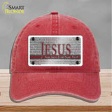Jesus Name Above Every Name Novelty License Plate Hat HAT-MLP-14525
