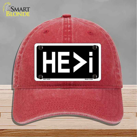 HE>i Novelty License Plate Hat HAT-MLP-14526