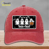 Trick or Treat Ghosts Novelty License Plate Hat HAT-MLP-14528