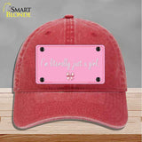 Im Literally Just a Girl Novelty License Plate Hat HAT-MLP-14530