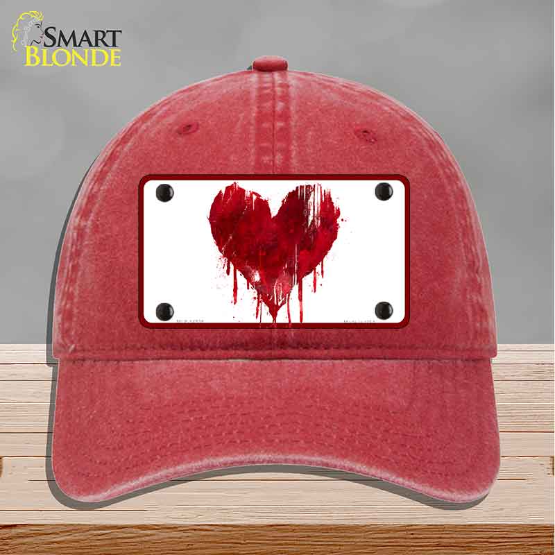 Bloody Heart Novelty License Plate Hat HAT-MLP-14538