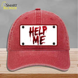 Help Me Bloody Novelty License Plate Hat HAT-MLP-14539