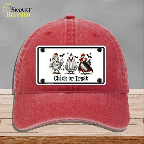 Chick or Treat Novelty License Plate Hat HAT-MLP-14541