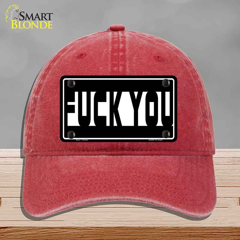 F-ck You Hidden Novelty License Plate Hat HAT-MLP-14555