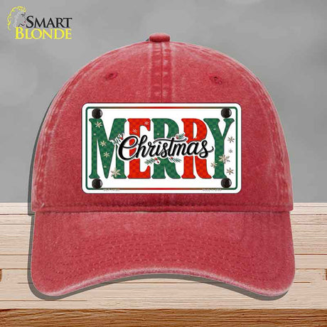 Merry Christmas Novelty License Plate Hat HAT-MLP-14563