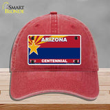 Arizona Centennial Novelty License Plate Hat HAT-MLP-1801