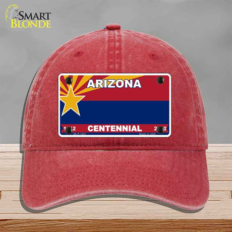 Arizona Centennial Novelty License Plate Hat HAT-MLP-1801