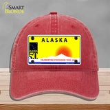 Alaska State Blank Novelty License Plate Hat HAT-MLP-2216
