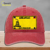 Arkansas Dont Tread On Me Novelty License Plate Hat HAT-MLP-8836