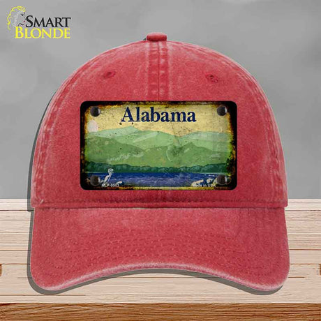 Alabama Rusty Novelty License Plate Hat HAT-MLP-9503