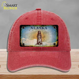 Alaska Bear Rusty Novelty License Plate Hat HAT-MLP-9512