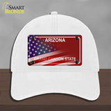 Arizona with American Flag Novelty License Plate Hat HAT-MLP-12471