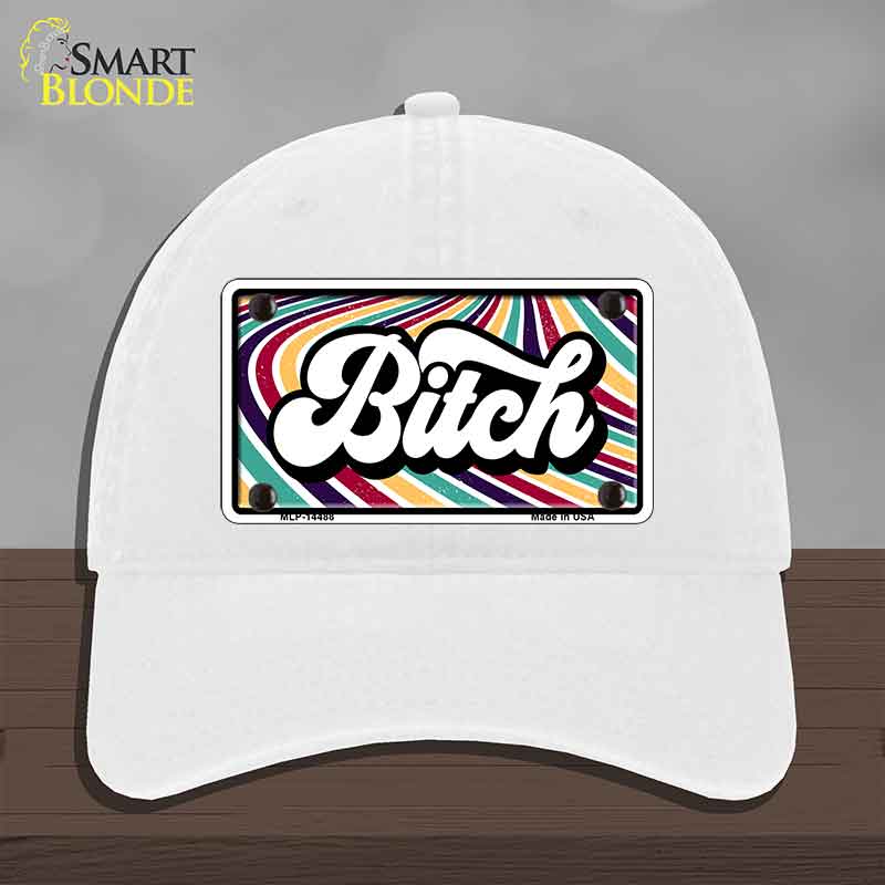 B-tch Novelty License Plate Hat HAT-MLP-14488