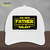 Best Father in the Galaxy Novelty License Plate Hat HAT-MLP-14503