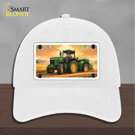 Tractor Sunset Novelty License Plate Hat HAT-MLP-14508