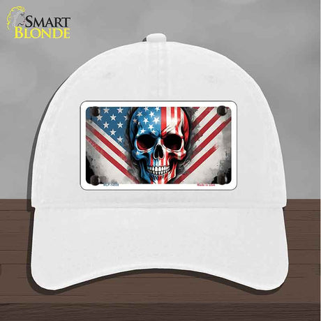 American Skull Novelty License Plate Hat HAT-MLP-14509