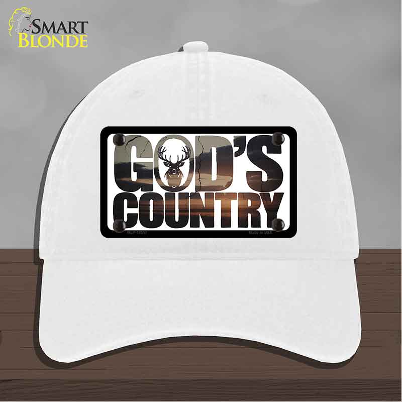 Gods Country Novelty License Plate Hat HAT-MLP-14517