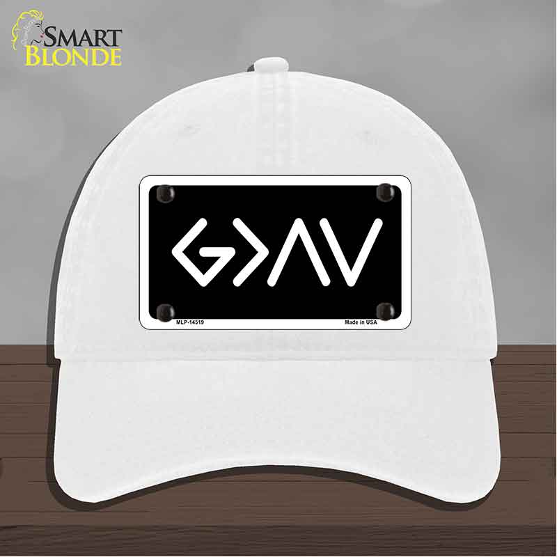 God is Greater Than Novelty License Plate Hat HAT-MLP-14519