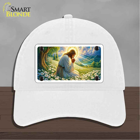 Jesus Praying Novelty License Plate Hat HAT-MLP-14521