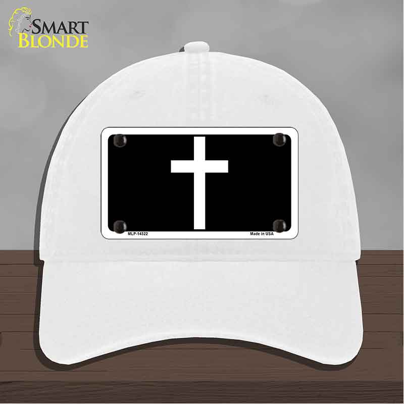 Cross Silhouette Novelty License Plate Hat HAT-MLP-14522