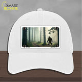 Bigfoot Silhouette Forest Novelty License Plate Hat HAT-MLP-14524