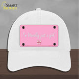 Im Literally Just a Girl Novelty License Plate Hat HAT-MLP-14530