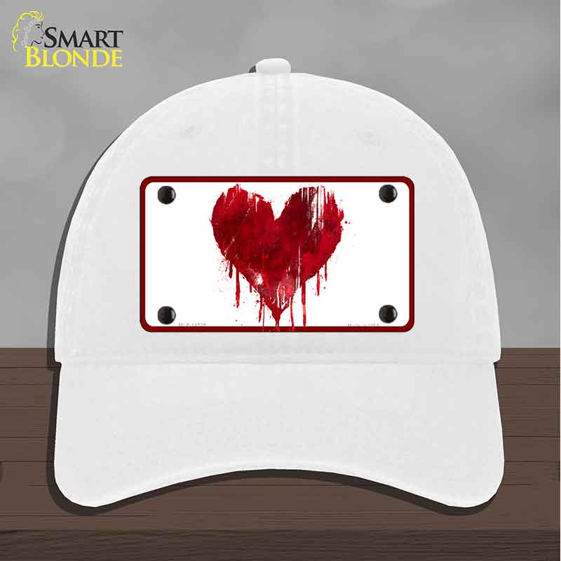 Bloody Heart Novelty License Plate Hat HAT-MLP-14538