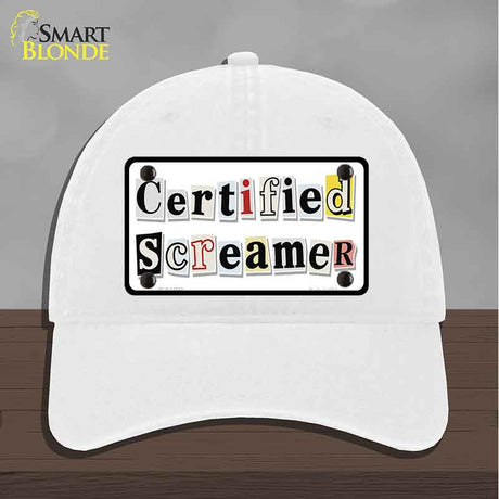 Certified Screamer Novelty License Plate Hat HAT-MLP-14542