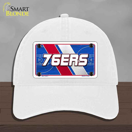 76ERS Graphic Novelty License Plate Hat HAT-MLP-14617 Unconstructed Cotton White
