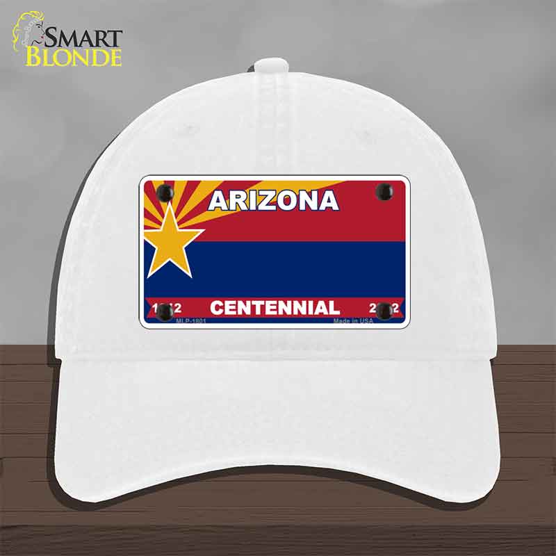 Arizona Centennial Novelty License Plate Hat HAT-MLP-1801