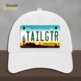 Tailgtr Arizona Novelty License Plate Hat Unconstructed Cotton / White