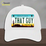 That Guy Arizona Novelty License Plate Hat Unconstructed Cotton / White