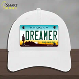 Arizona Dreamer Novelty License Plate Hat Unconstructed Cotton / White