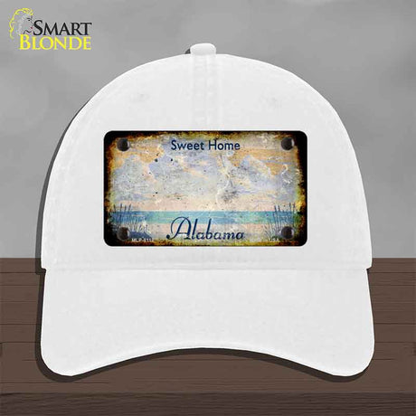 Alabama State Rusty Novelty License Plate Hat HAT-MLP-8118